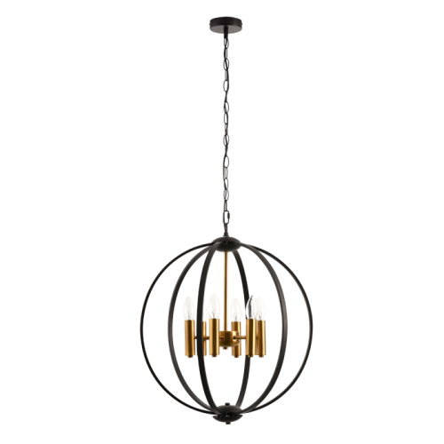 Подвесная люстра Arte Lamp Castula A7013SP-6BK изображение в интернет-магазине Cramer Light