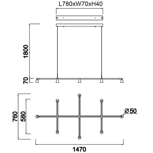Подвесная люстра Mantra Africa 9408 изображение в интернет-магазине Cramer Light фото 9