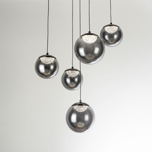 Подвесной светильник Modelux ML.2338.5 BK изображение в интернет-магазине Cramer Light фото 5