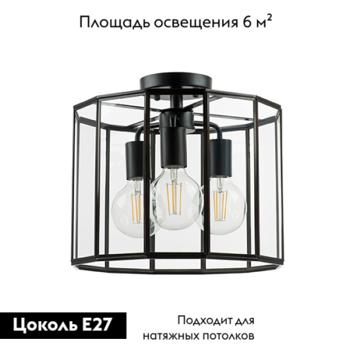 Потолочная люстра Lightstar Genni 798237 изображение в интернет-магазине Cramer Light фото 2