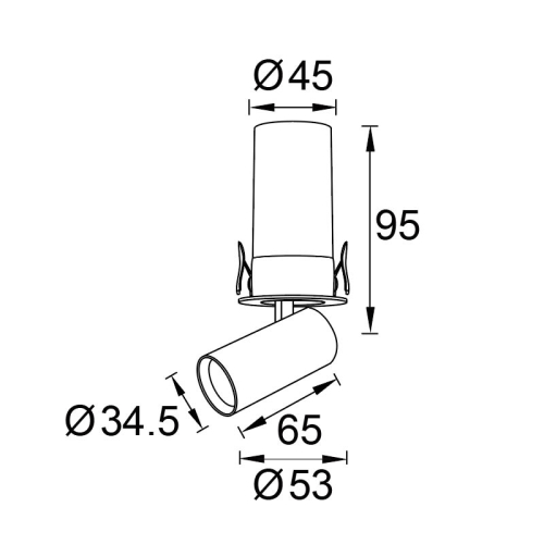 Встраиваемый спот Mantra Garda 9144 изображение в интернет-магазине Cramer Light фото 7