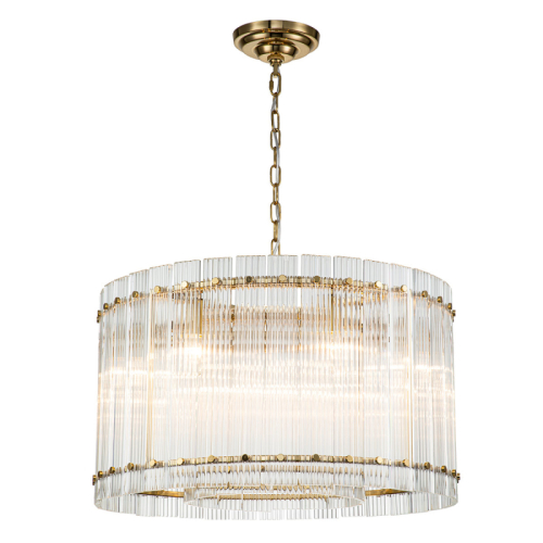 Подвесная люстра Indigo Venera 12024/6P Brass V000304 изображение в интернет-магазине Cramer Light