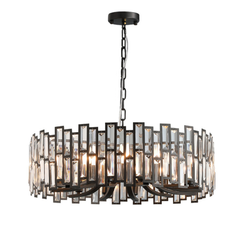 Подвесная люстра Delight Collection D8524P/S black/clear изображение в интернет-магазине Cramer Light