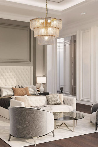 Подвесная люстра Delight Collection BRCH9192-55 antique brass изображение в интернет-магазине Cramer Light фото 6