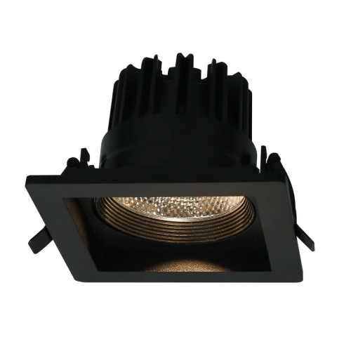 Встраиваемый светодиодный светильник Arte Lamp Privato A7007PL-1BK изображение в интернет-магазине Cramer Light фото 3