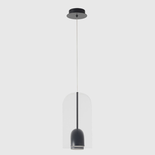 Подвесной светильник Crystal Lux ELEMENT SP12W LED BLACK изображение в интернет-магазине Cramer Light фото 4