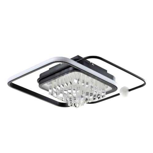 Потолочный светильник LED4U L8022-450 BK изображение в интернет-магазине Cramer Light