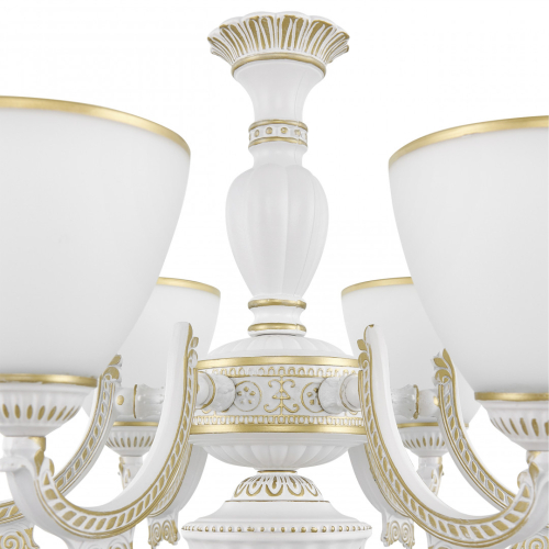 Подвесная люстра Arte Milano 342837/6 WT+G изображение в интернет-магазине Cramer Light фото 9