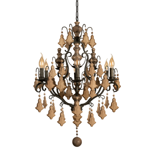 Подвесная люстра Loft IT Chateau 10559/6 изображение в интернет-магазине Cramer Light фото 3