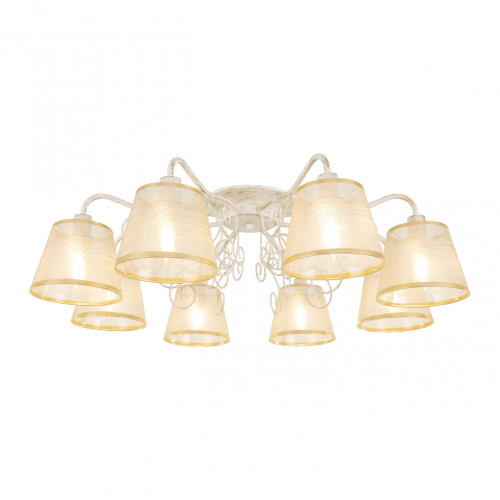 Потолочная люстра Arte Milano 341120/8 WT+G изображение в интернет-магазине Cramer Light фото 8