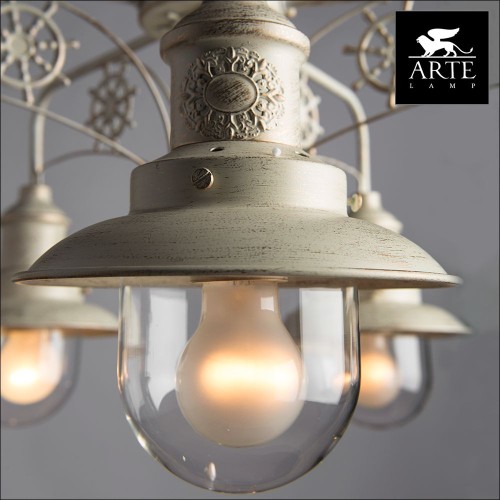 Потолочная люстра Arte Lamp Sailor A4524PL-5WG изображение в интернет-магазине Cramer Light фото 3