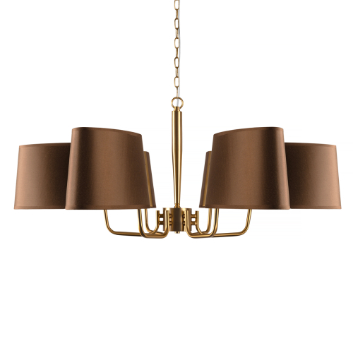 Подвесная люстра Loft IT Hilton 10527/6 Brass изображение в интернет-магазине Cramer Light фото 4