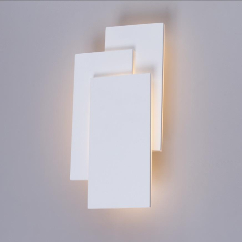 Настенный светодиодный светильник Arte Lamp Trio A1718AP-1WH изображение в интернет-магазине Cramer Light