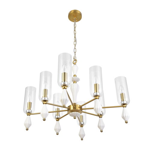 Подвесная люстра Lumion Neoclassi Galana 8428/8 изображение в интернет-магазине Cramer Light фото 7