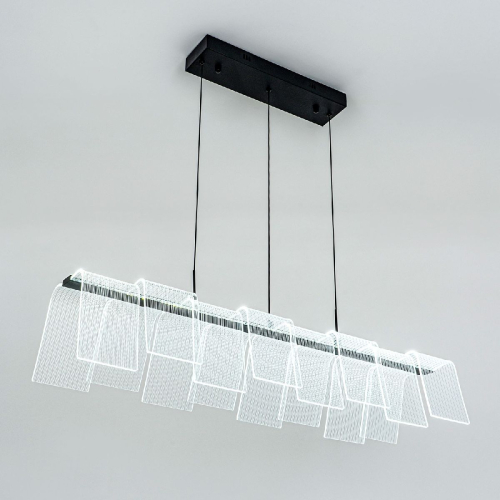 Подвесная люстра LED4U L7709-970 BK изображение в интернет-магазине Cramer Light фото 3