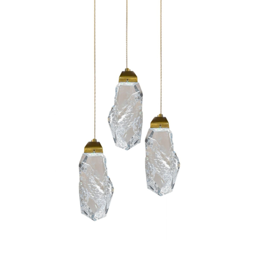 Подвесной светильник Delight Collection 111 111-3P gold изображение в интернет-магазине Cramer Light