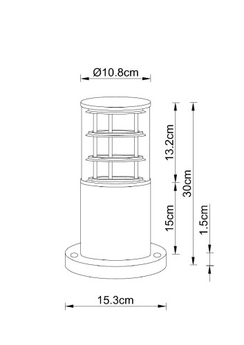 Ландшафтный светильник Arte Lamp Tokyo A5315FN-1BK дополнительное фото фото 2