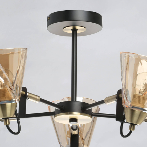 Люстра на штанге De Markt Гамбург 605016805 изображение в интернет-магазине Cramer Light фото 7