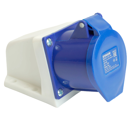 Розетка стационарная Stekker RST32-123-44 49433 дополнительное фото