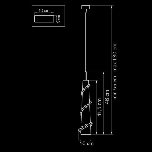 Подвесной светильник Lightstar Petalo 804310 изображение в интернет-магазине Cramer Light фото 2