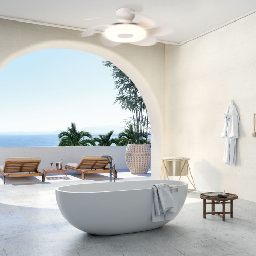 Люстра-вентилятор Mantra Flower 8703 изображение в интернет-магазине Cramer Light фото 4