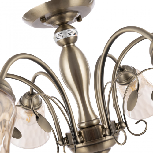 Потолочная люстра Arte Milano 346700/6 AB изображение в интернет-магазине Cramer Light фото 8