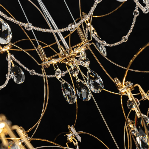 Подвесная люстра Modelux premium ML.7815.750P GD изображение в интернет-магазине Cramer Light фото 4