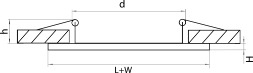 Рамка Lightstar Domino 214623 изображение в интернет-магазине Cramer Light фото 2
