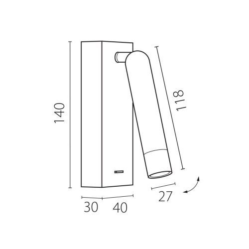 Бра Lightstar Omega 200736 дополнительное фото фото 3