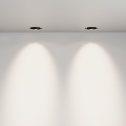 Встраиваемый светильник Maytoni Lens DL105-12W4K-B изображение в интернет-магазине Cramer Light фото 5