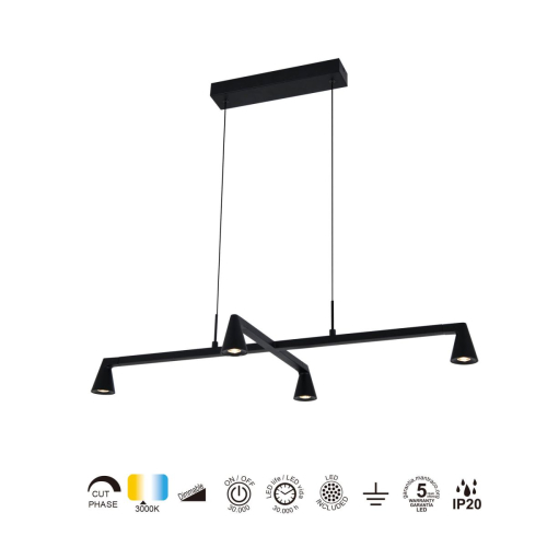 Подвесная люстра Mantra Africa 9410 изображение в интернет-магазине Cramer Light фото 6