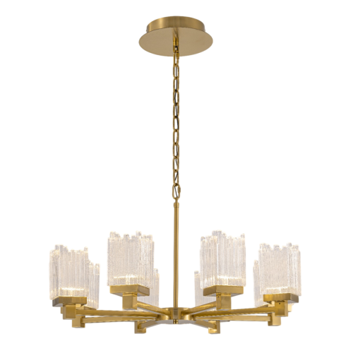Подвесная люстра Delight Collection MD25020403-8A2 Satin gold изображение в интернет-магазине Cramer Light