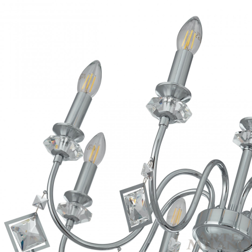Подвесная люстра Arte Milano 342101/8 CR изображение в интернет-магазине Cramer Light фото 7