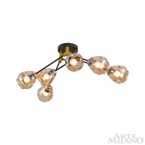 Потолочная люстра Arte Milano Amalfi 252588/6 Br изображение в интернет-магазине Cramer Light фото 7