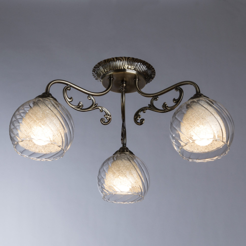 Потолочная люстра Arte Lamp A7062PL-3AB изображение в интернет-магазине Cramer Light фото 3