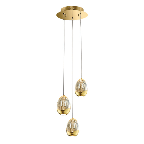 Подвесной светильник DeLight Collection Terrene MD13003023-3A gold изображение в интернет-магазине Cramer Light