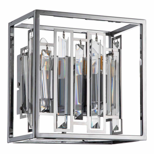 Настенный светильник Indigo Valzer 12001/2W Chrome V000065 изображение в интернет-магазине Cramer Light
