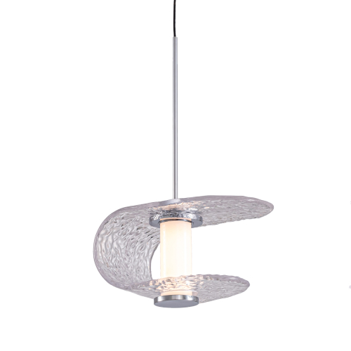 Подвесной светильник Delight Collection MD24020901-1A chrome/clear изображение в интернет-магазине Cramer Light