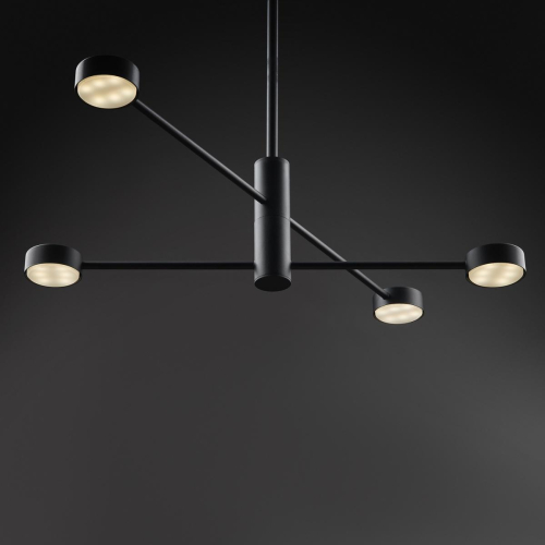 Люстра на штанге Freya Tactic FR5363CL-04B изображение в интернет-магазине Cramer Light фото 8