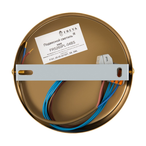Люстра на штанге Freya Terra FR5260PL-04BS изображение в интернет-магазине Cramer Light фото 5