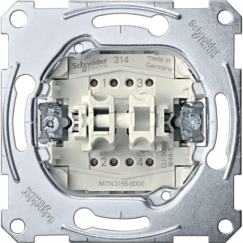 Выключатель с замыкающим контактом Schneider Electric Merten MTN3155-0000 дополнительное фото фото 2