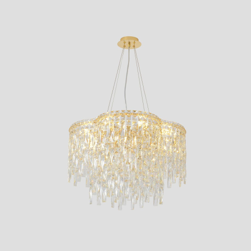 Подвесная люстра Crystal Lux ABRIL SP12 GOLD изображение в интернет-магазине Cramer Light фото 6