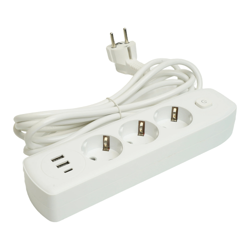 Удлинитель Stekker Home plus HM08-33-02 49977 дополнительное фото фото 2