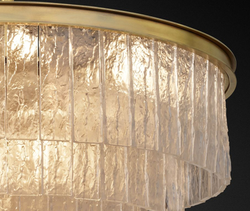 Подвесная люстра DeLight Collection Glace KG0998P-10R brass изображение в интернет-магазине Cramer Light фото 3