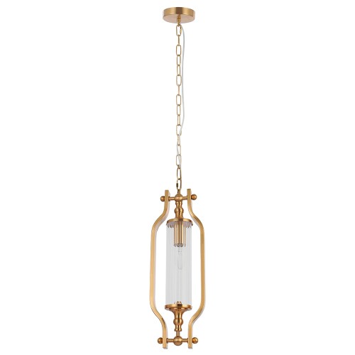 Подвесной светильник Crystal Lux TOMAS SP1 BRASS изображение в интернет-магазине Cramer Light фото 2