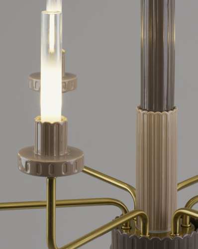 Люстра на штанге Moderli Atelieri V11691-PL изображение в интернет-магазине Cramer Light фото 4