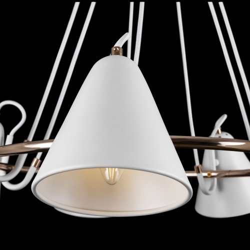 Подвесная люстра Freya Falke FR8001PL-07WG изображение в интернет-магазине Cramer Light фото 6