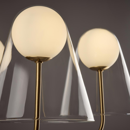 Люстра на штанге Freya Doublety FR5382PL-05BS изображение в интернет-магазине Cramer Light фото 6