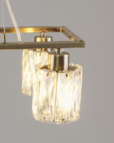 Подвесная люстра Moderli Prismique V11686-6P изображение в интернет-магазине Cramer Light фото 5