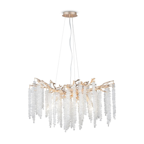 Подвесная люстра Freya Mineral FR1010PL-10G изображение в интернет-магазине Cramer Light фото 2